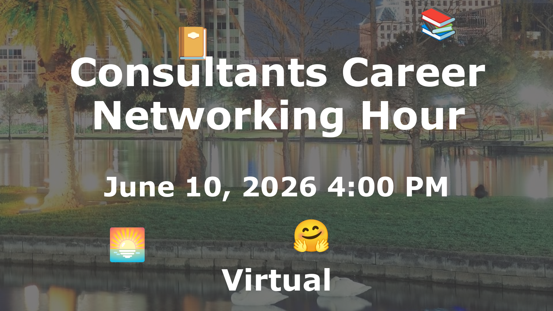 Consultants Career Networking Hour event image